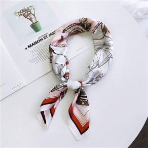 Foulard Long pour Cheveux Navire de Feu